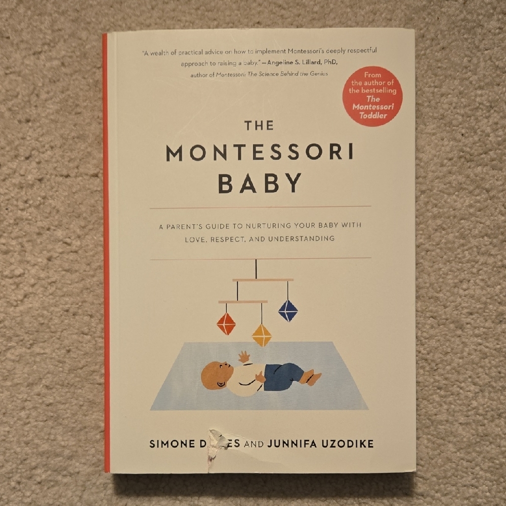 The Montessori Baby Book by Simone Davies and Junnifa Uzodike